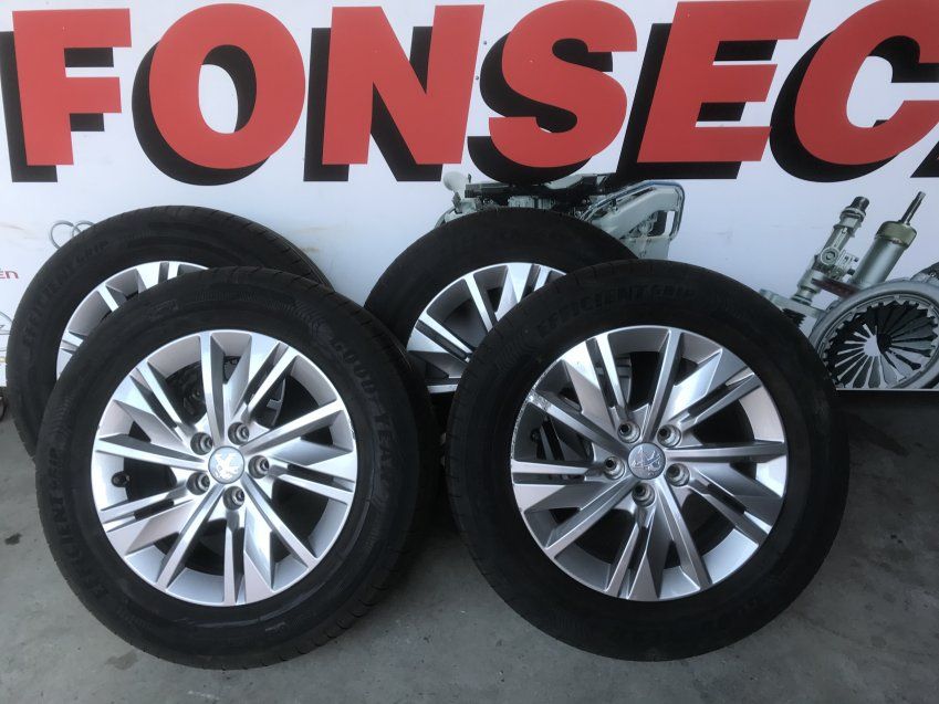 LLANTAS PEUGEOT EN 16"    LLANTAS ORIGINALES 7JX16   NEUMATICOS GOODYEAR 215/60 R16 95V